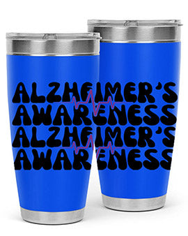 alzheimer s awareness 5#- alzheimers- Tumbler