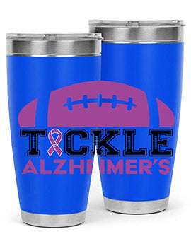 alzheimers awareness style 110#- alzheimers- Tumbler