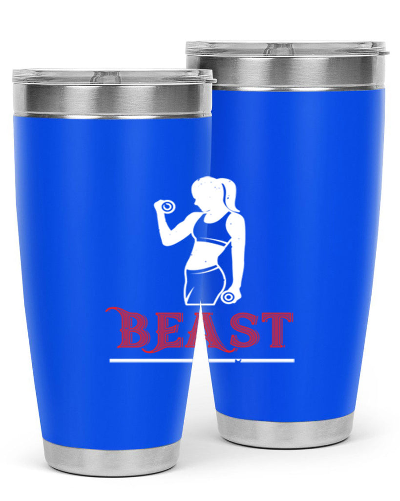 beast 102#- gym- Tumbler