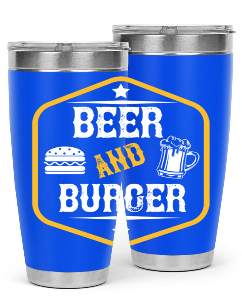 beer and burger 111#- beer- Tumbler