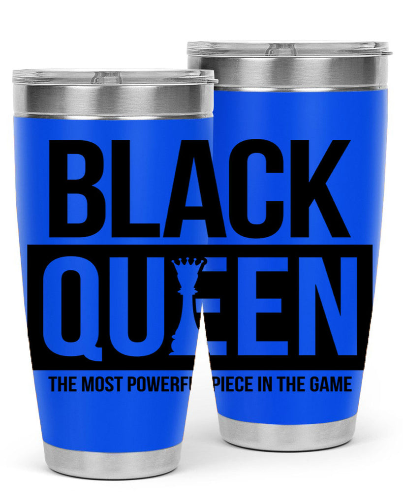 black queen chess 224#- black words phrases- Cotton Tank