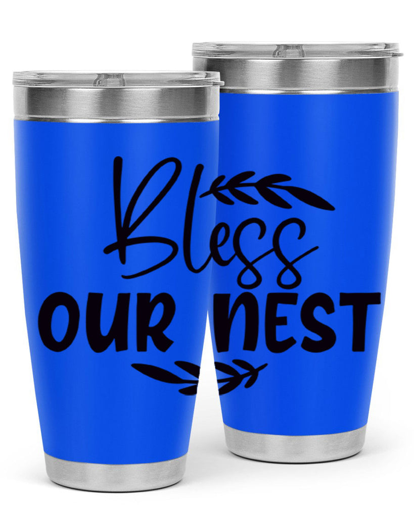 bless our nest 85#- home- Tumbler