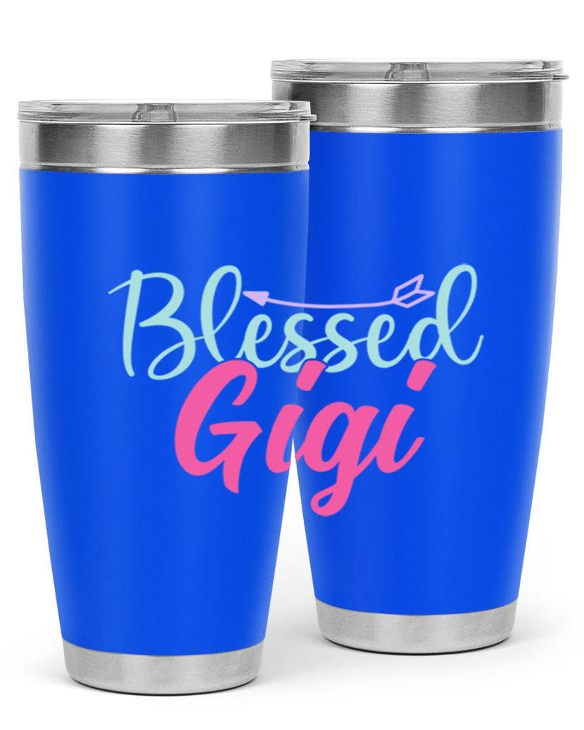 blessed gigi 65#- grandma - nana- Tumbler