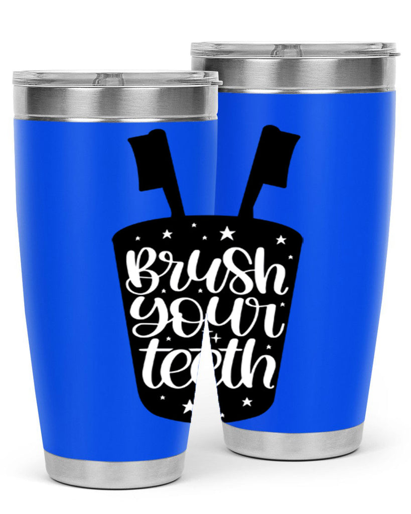 brush your teeth 45#- bathroom- Tumbler