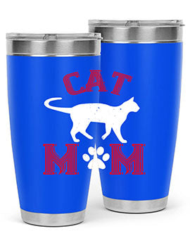 cat mom Style 35#- cat- Tumbler