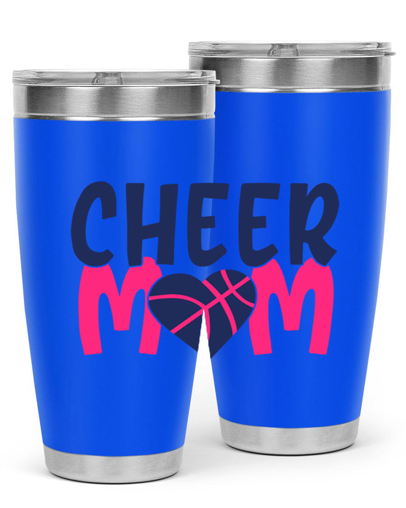 cheer mom 1746#- cheer- Tumbler