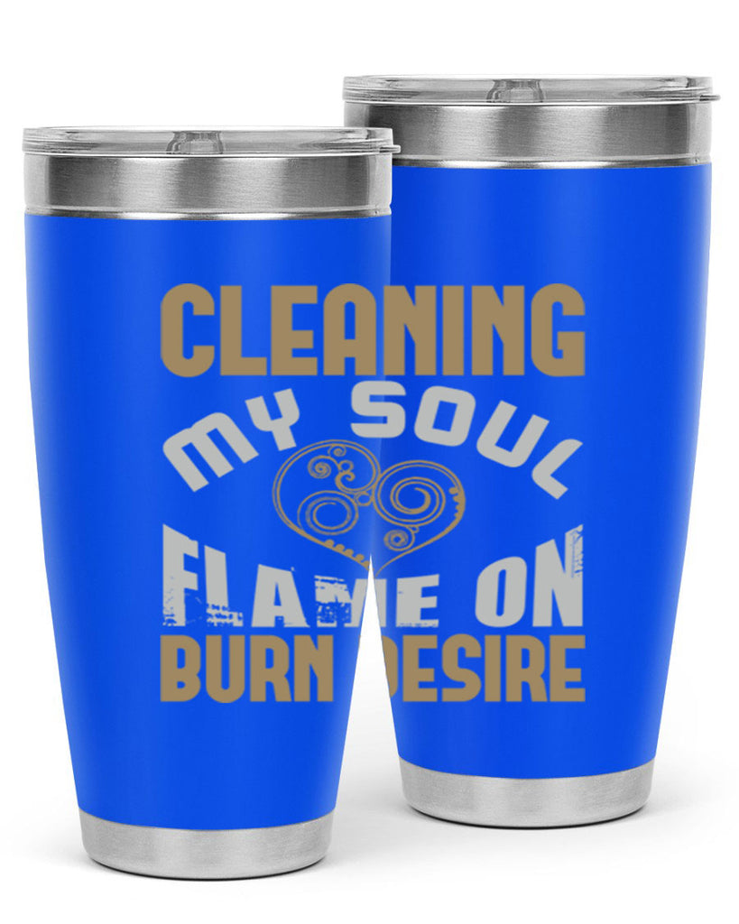 cleaning my sould flame on burn desire Style 43#- cleaner- tumbler