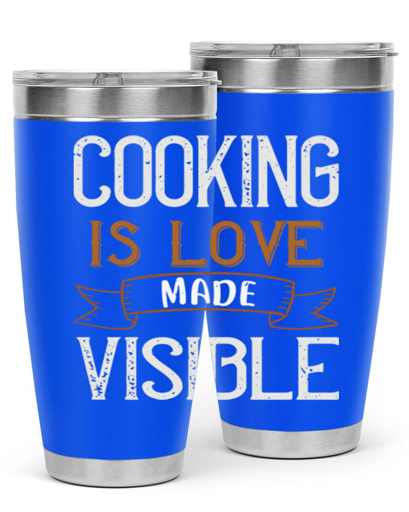 cooking is love made visible 43#- cooking- Tumbler