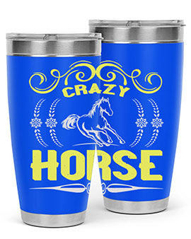 crazy horse Style 9#- horse- Tumbler