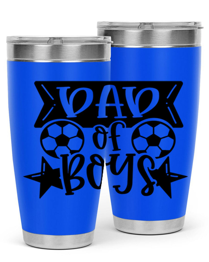 dad of boy 61#- fathers day- Tumbler