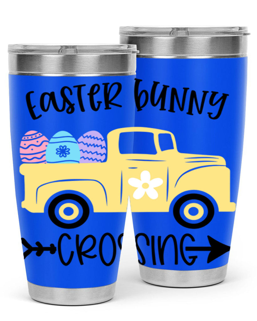 easter bunny crossing 59#- easter- Tumbler