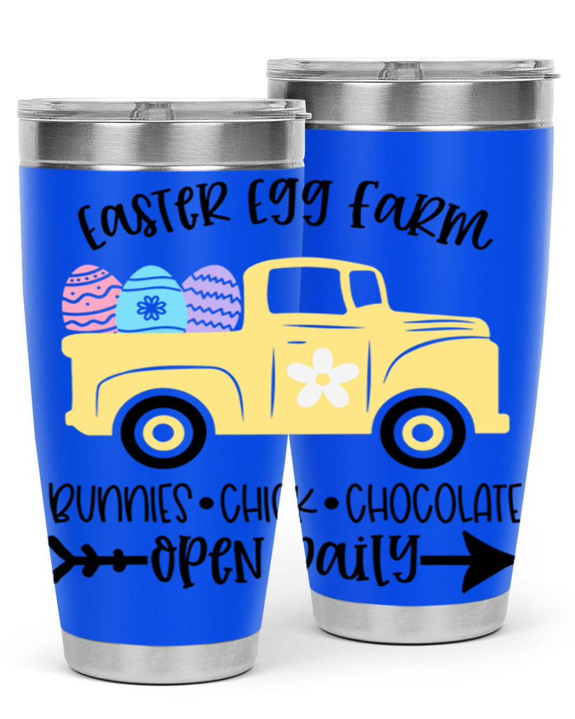 easter egg farm 58#- easter- Tumbler