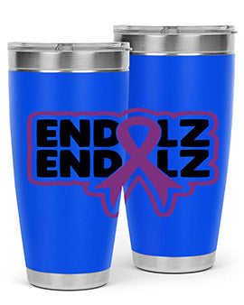 end alz 135#- alzheimers- Tumbler