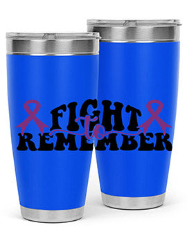 fight to remember 144#- alzheimers- Tumbler