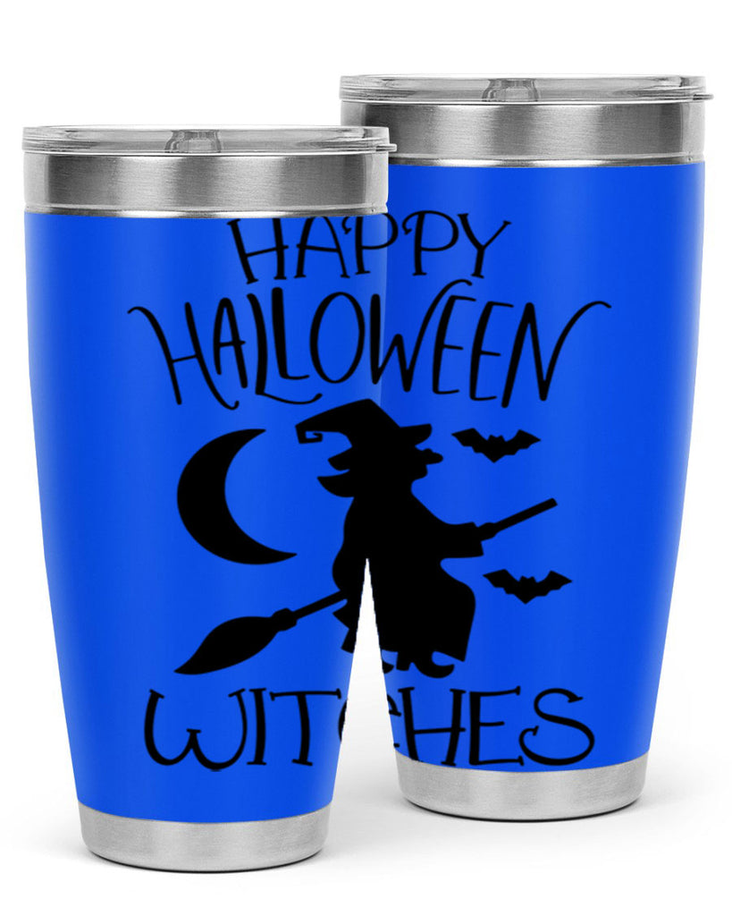 happy halloween witches 63#- halloween- Tumbler