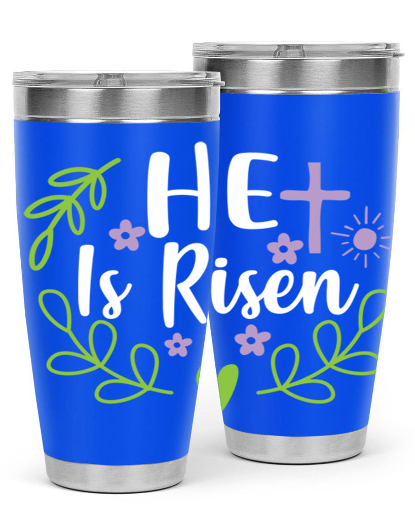 he is risen 79#- easter- Tumbler