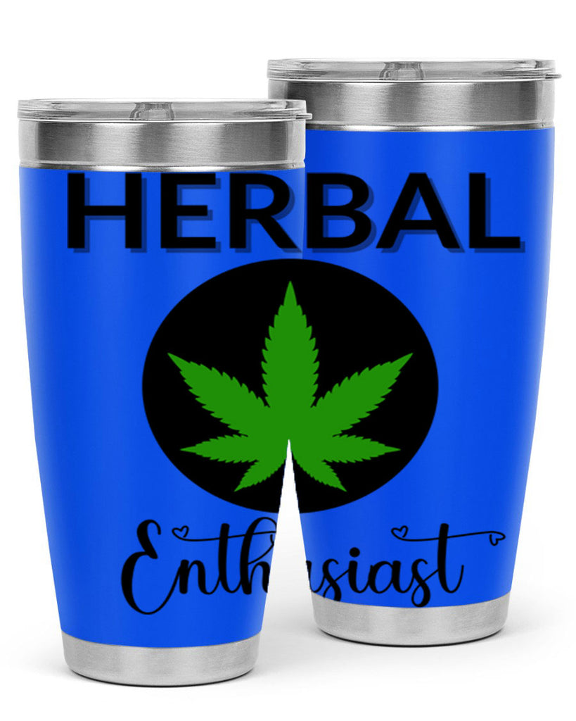 herbal enthusiast 109#- marijuana- Tumbler