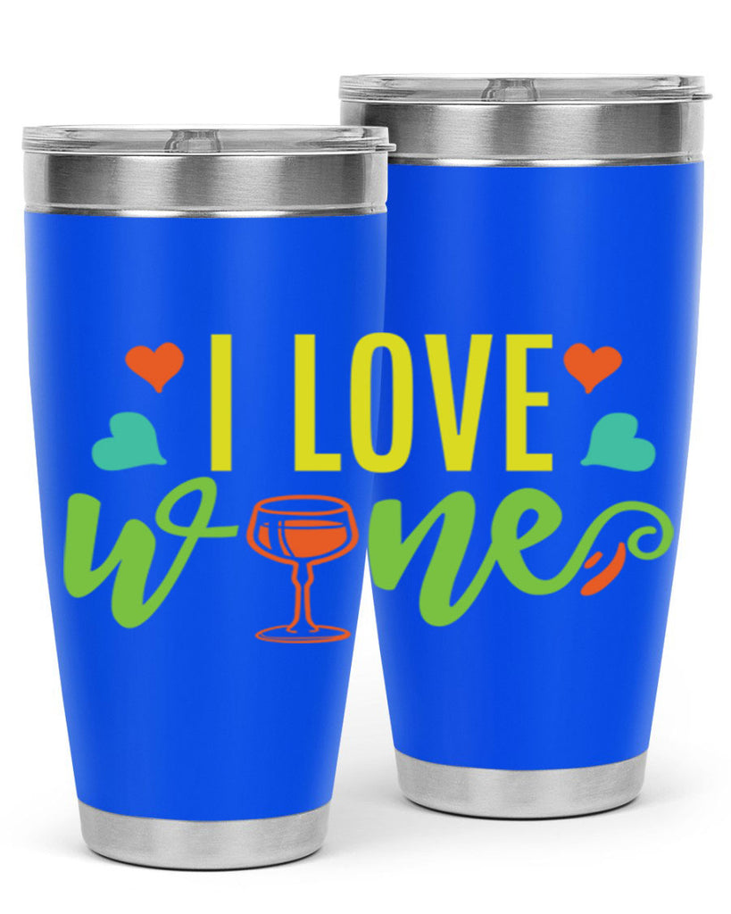 i love wine 401#- mom- Tumbler