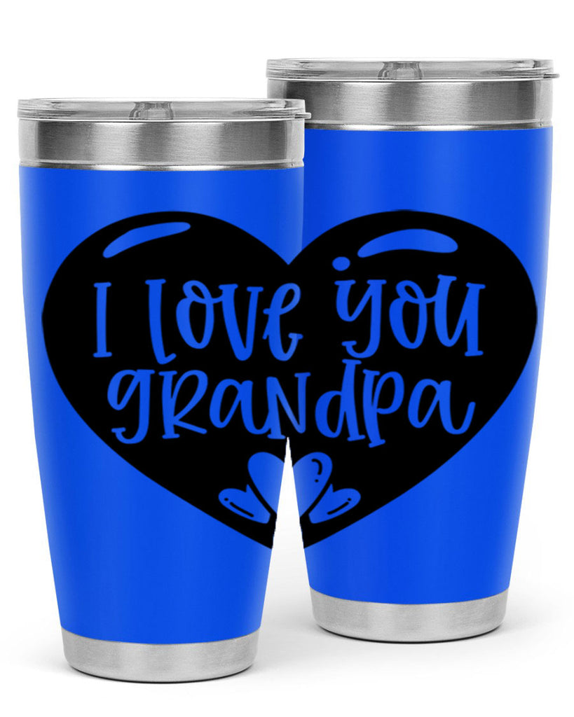 i love you grandpa 39#- fathers day- Tumbler