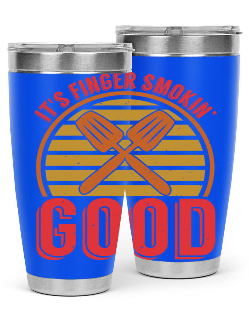 its finger smokin good 31#- bbq- Tumbler