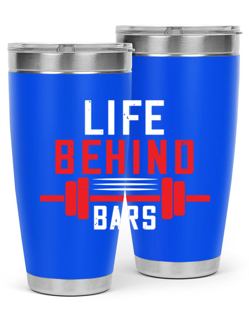 life behind bars 85#- gym- Tumbler