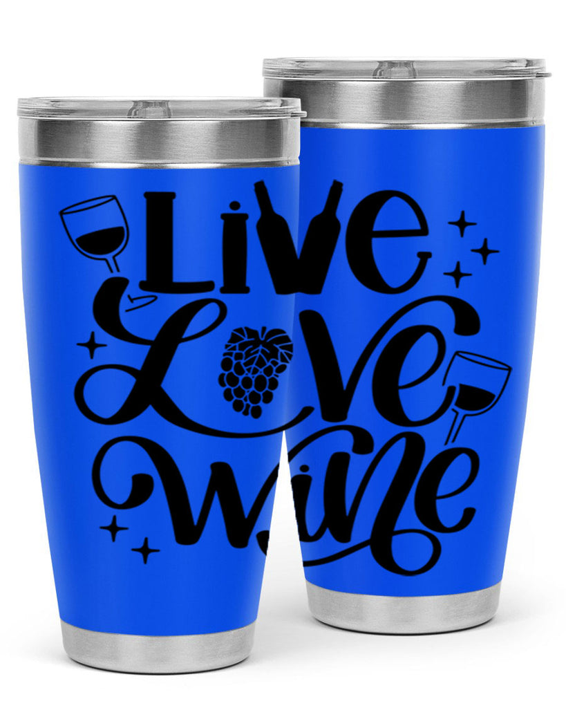 live love wine 43#- wine- Tumbler