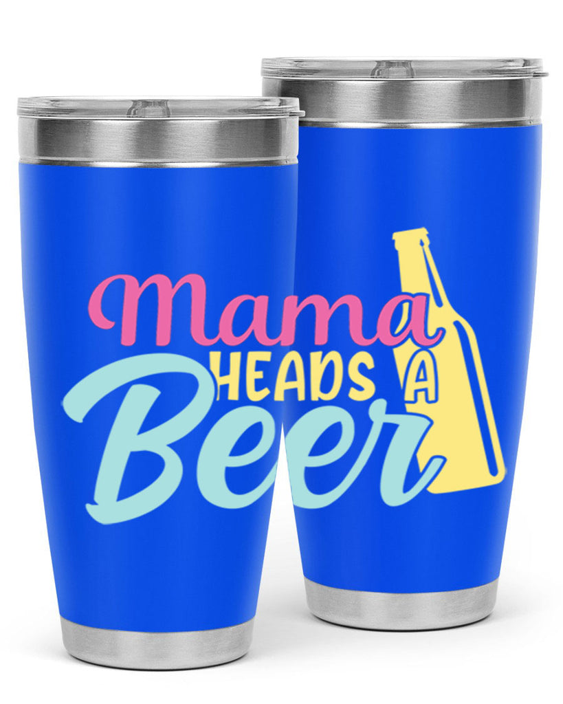 mama heads a beer 124#- beer- Tumbler