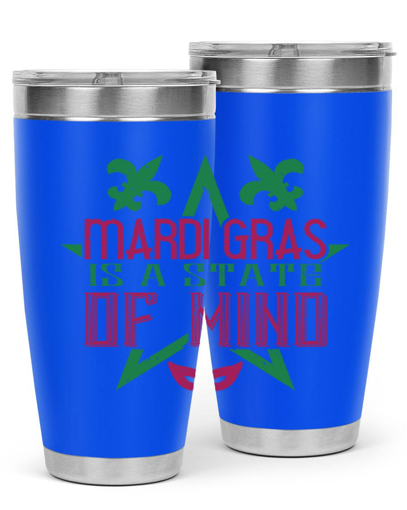 mardi gras is a state of mind 47#- mardi gras- Tumbler