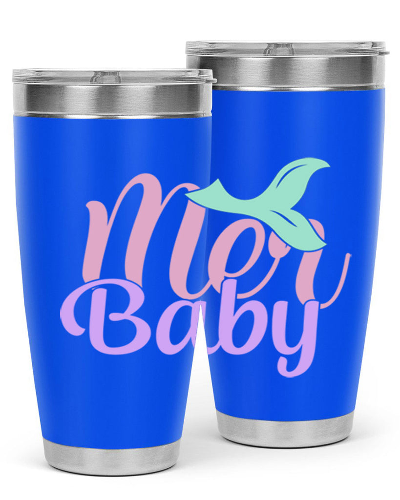 mer baby 3#- mermaid- Tumbler