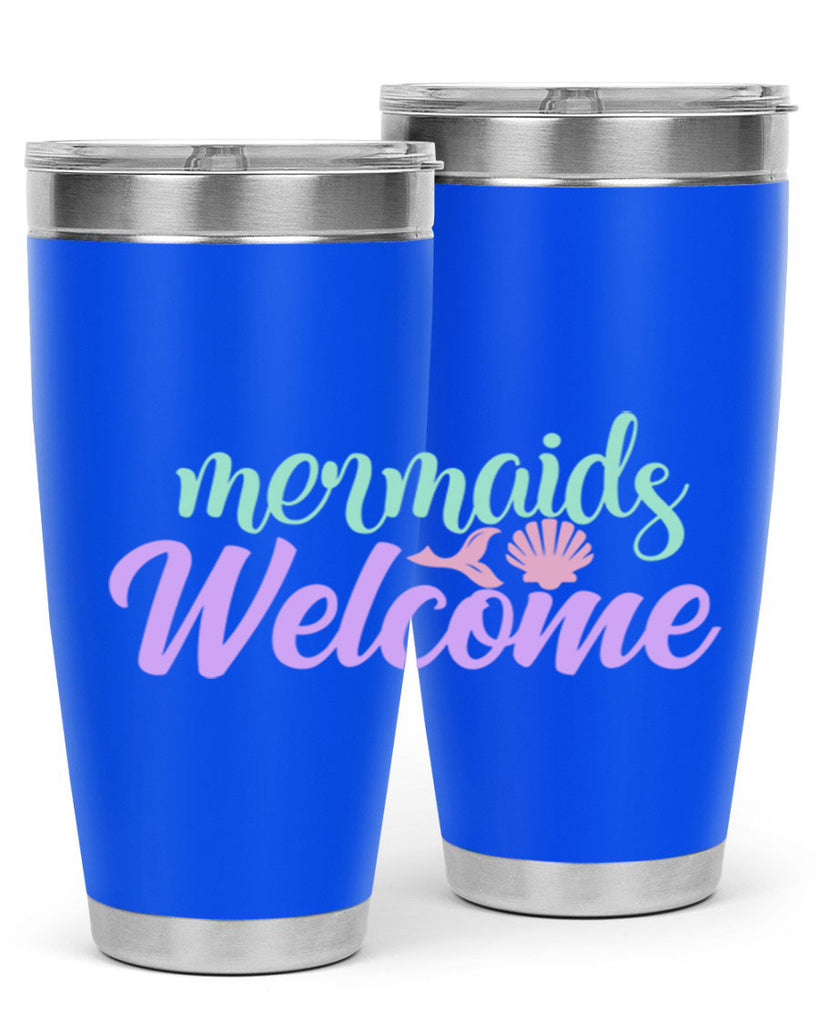 mermaids welcome 6#- mermaid- Tumbler