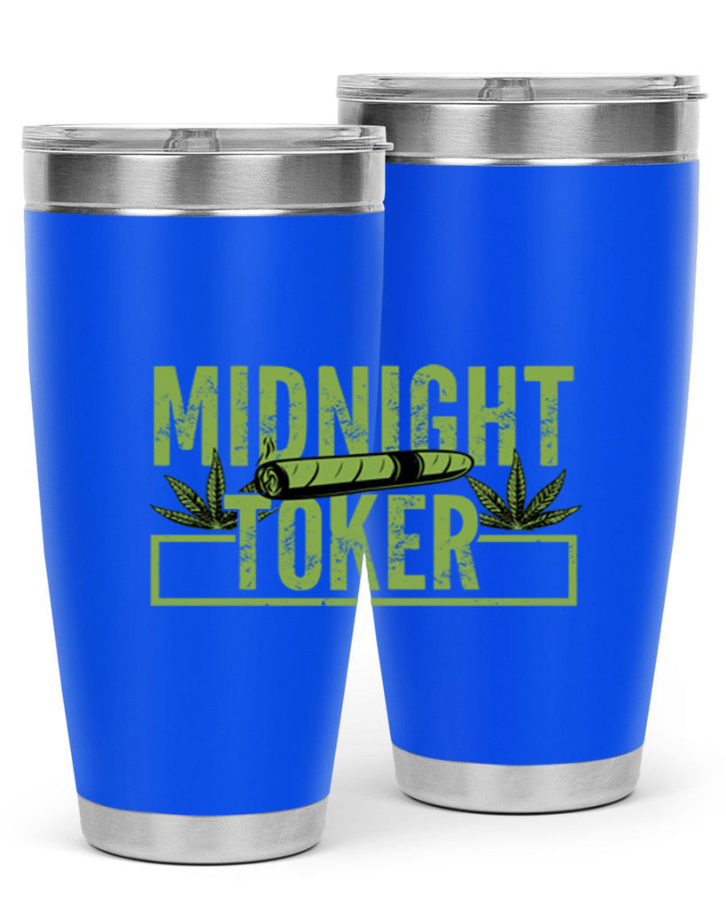 midnight toker 211#- marijuana- Tumbler