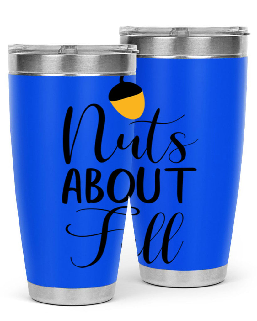 nuts about fall 445#- fall- Tumbler