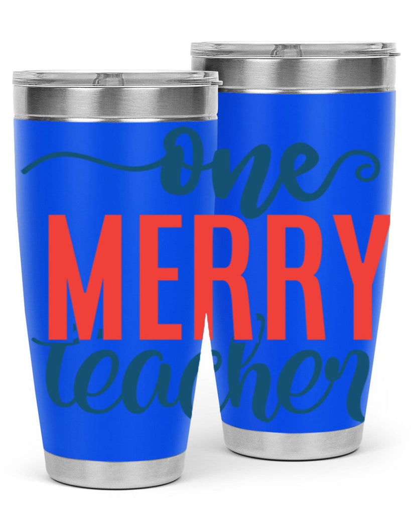 one merry teacher Style 161#- teacher- tumbler