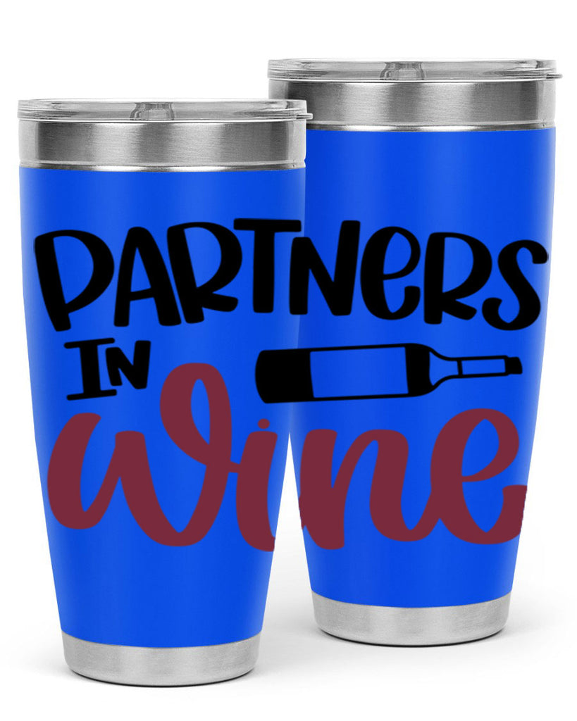 partners in wine 32#- wine- Tumbler