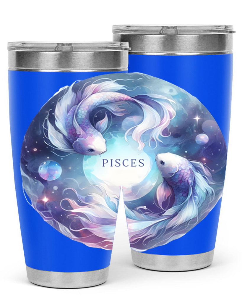 pisces 348#- zodiac- Tumbler