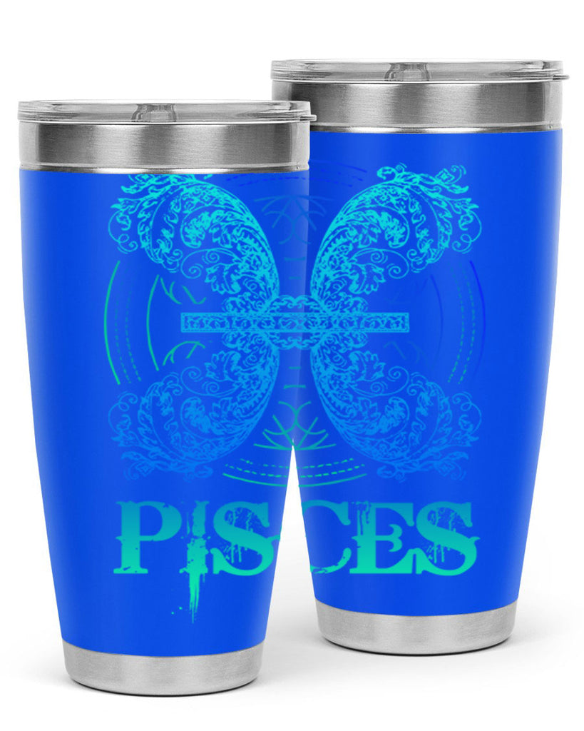 pisces Zodiac 381#- zodiac- Tumbler