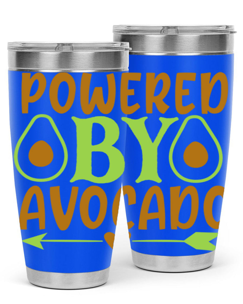 powered by avocado 3#- avocado- Tumbler