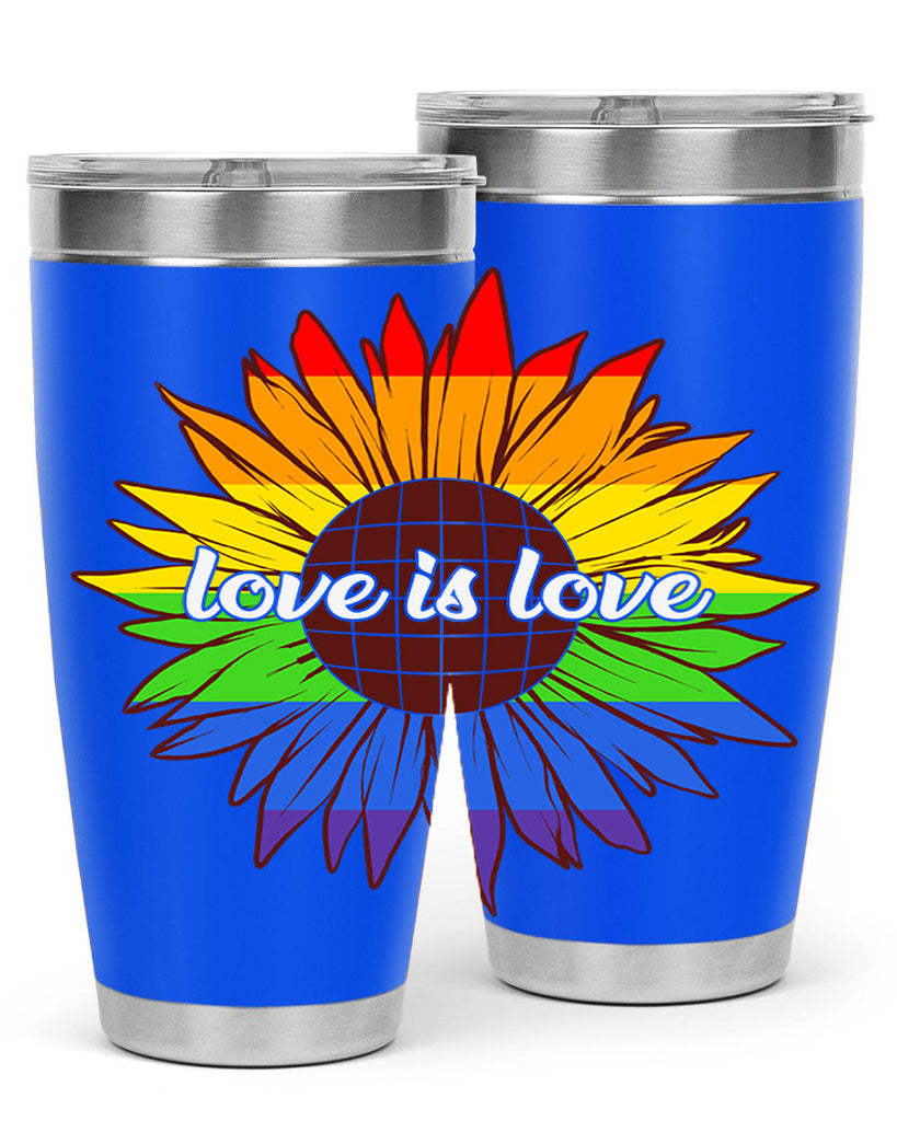 rainbow sunflower love is love 26#- lgbt- Tumbler