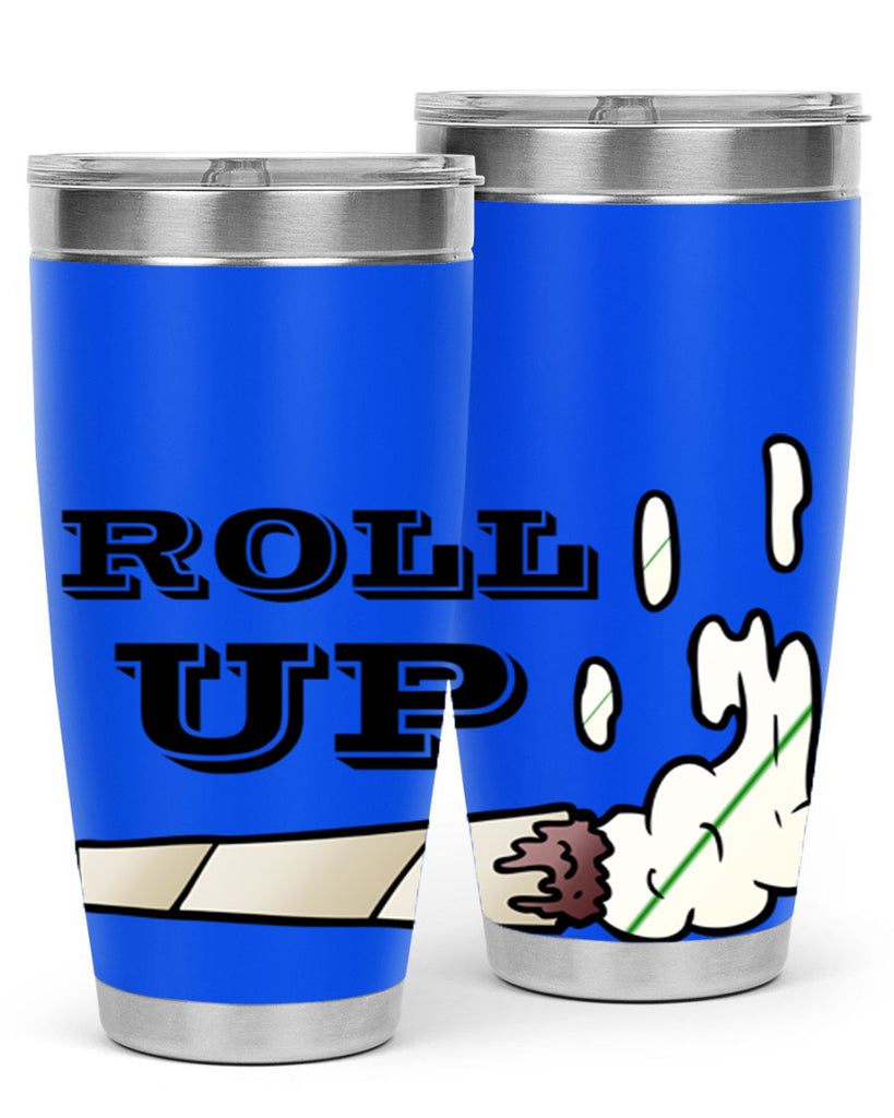 roll up 229#- marijuana- Tumbler