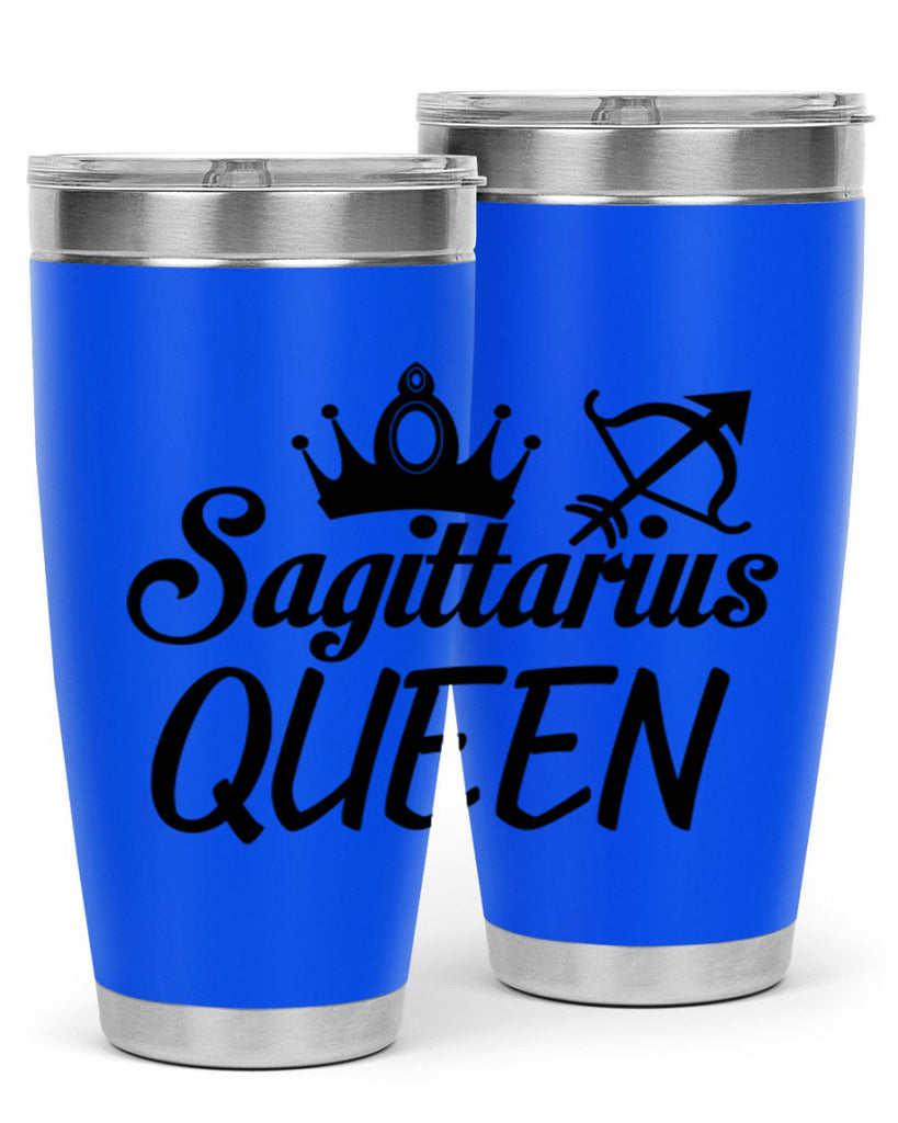 sagittarius queen 412#- zodiac- Tumbler