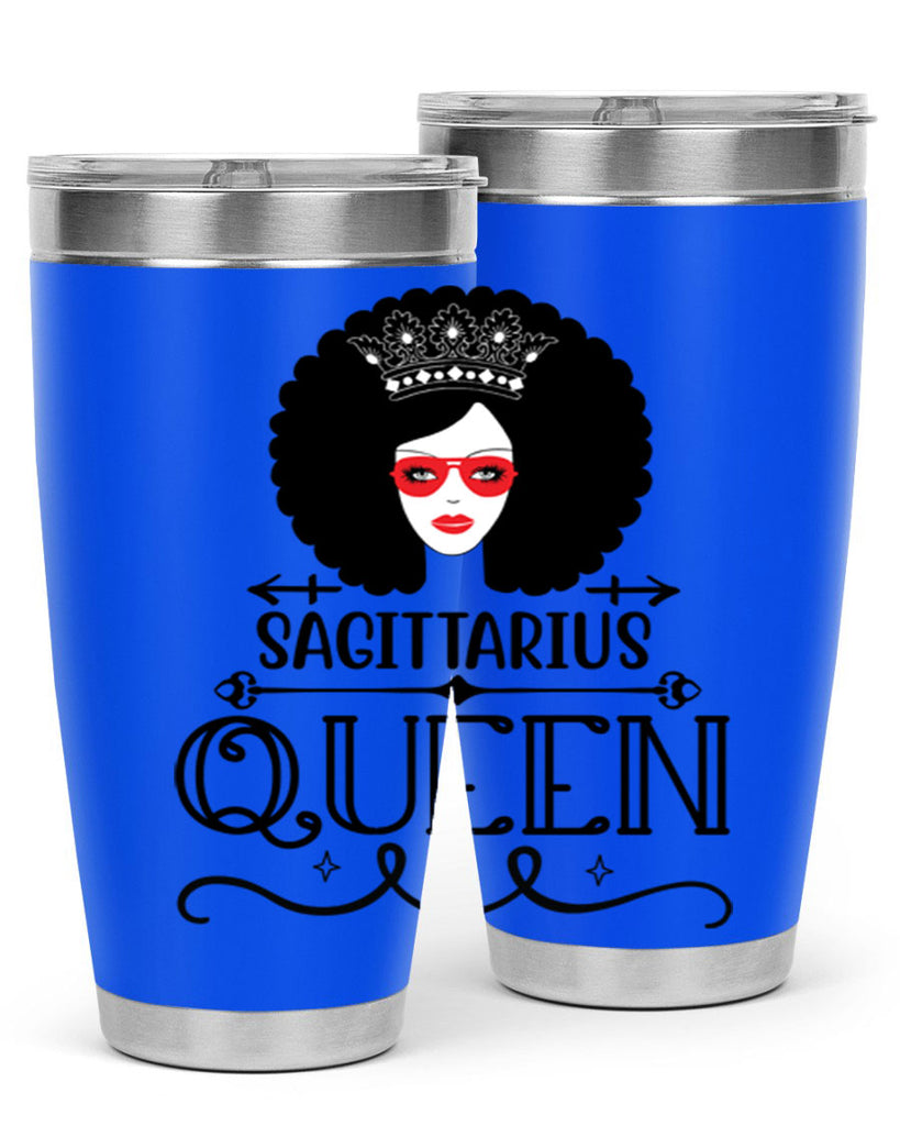 sagittarius queen 414#- zodiac- Tumbler