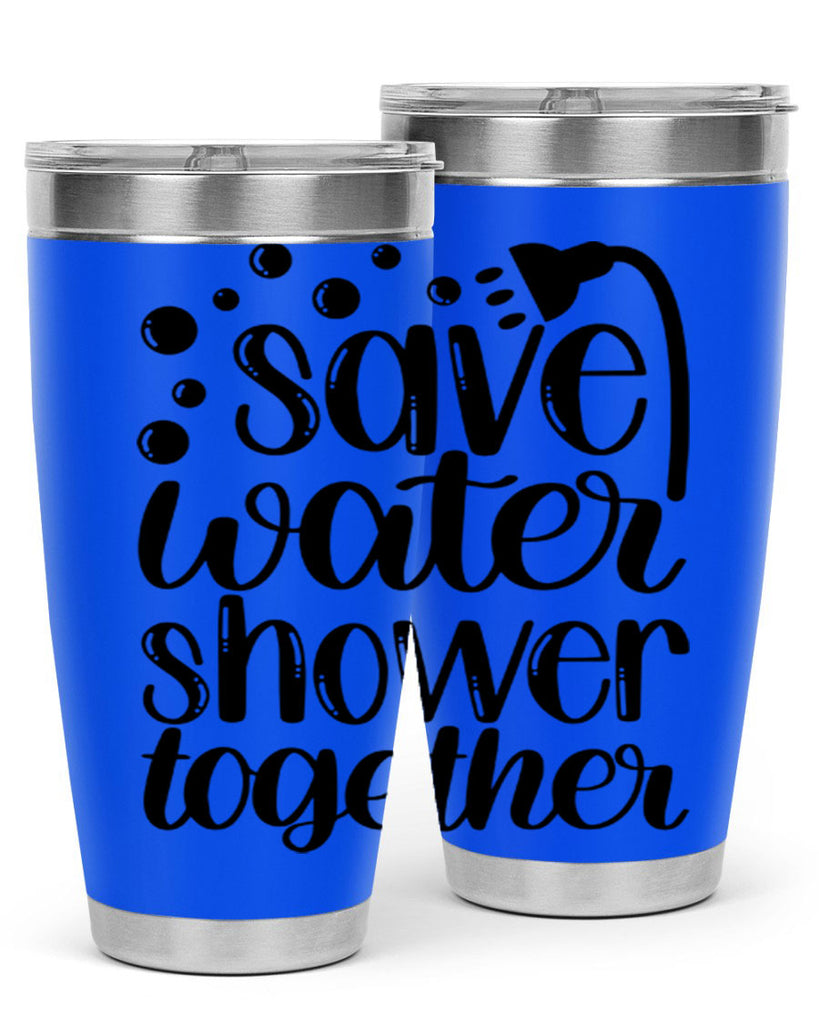 save water shower together 18#- bathroom- Tumbler