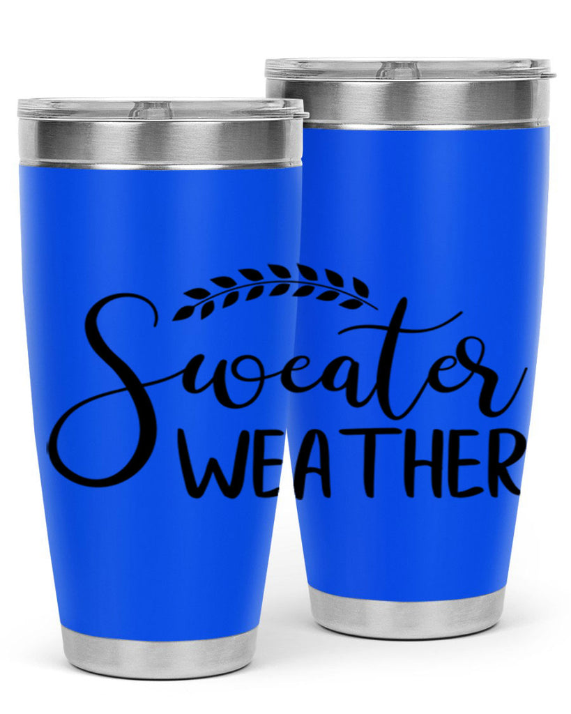sweater weather 582#- fall- Tumbler