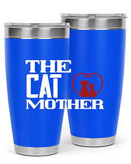 the cat mother Style 117#- cat- Tumbler