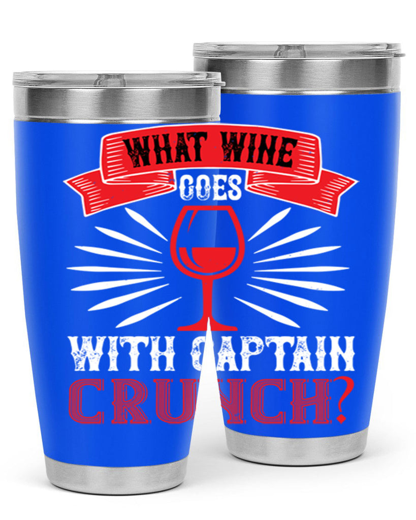 what wine goes with captain 10#- wine- Tumbler