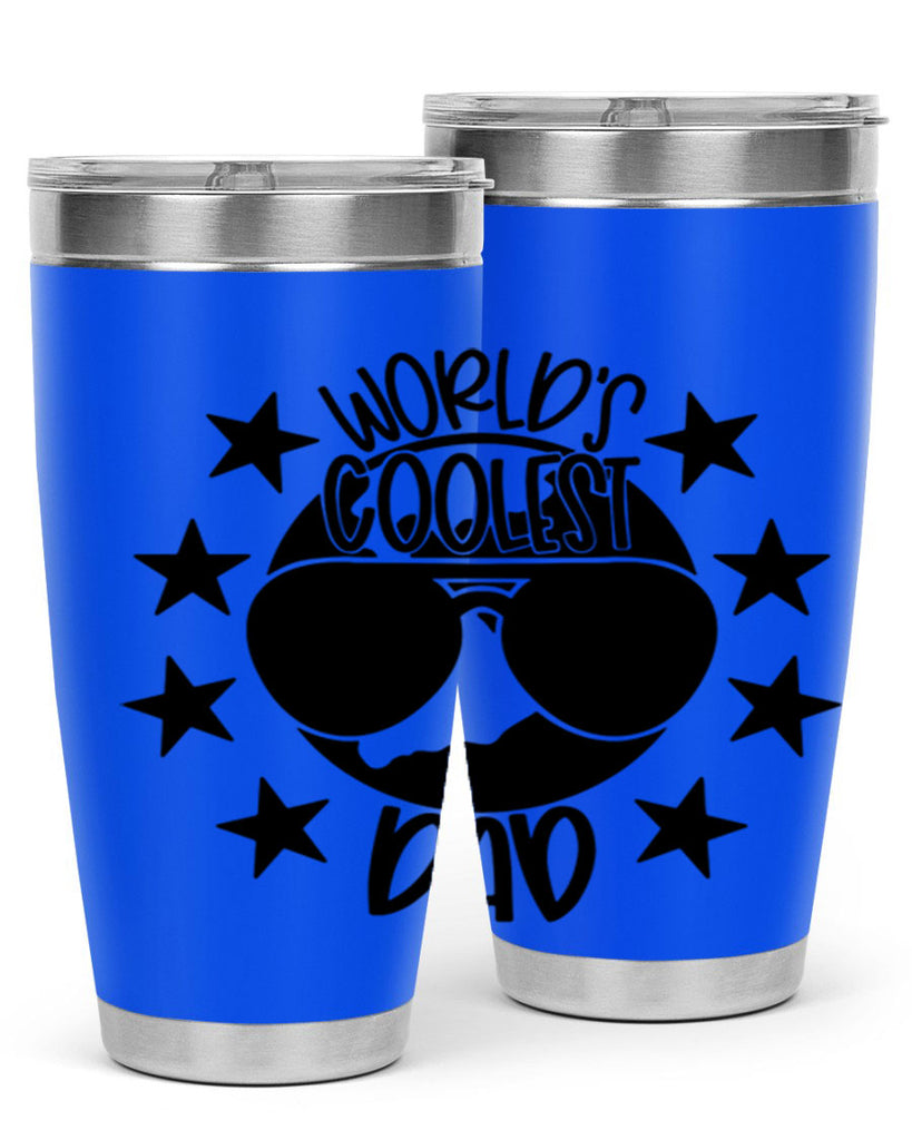 worlds coolest dad 11#- fathers day- Tumbler
