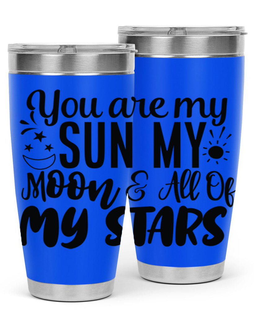 you are my sun my moon all of my stars 4#- family- Tumbler