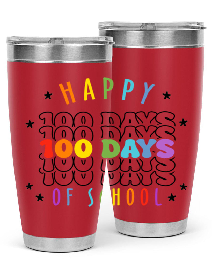 100 days of school Sublimation 33#- 100 days of school- Tumbler