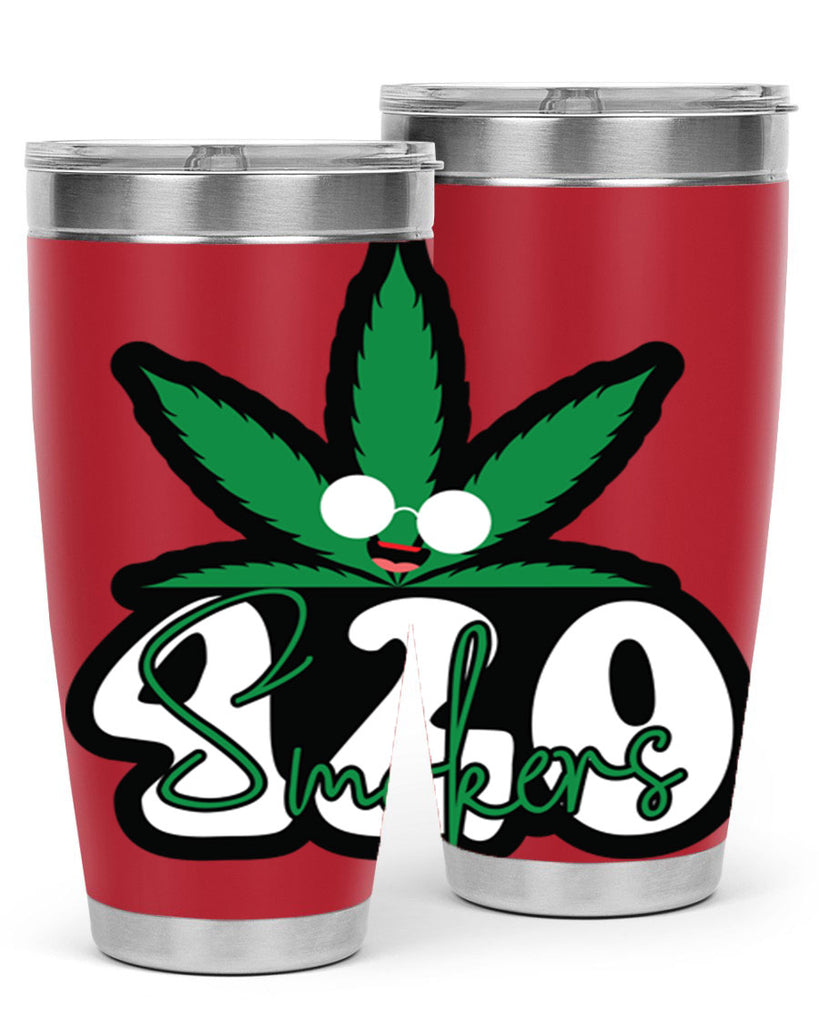 420 smokers 2#- marijuana- Tumbler