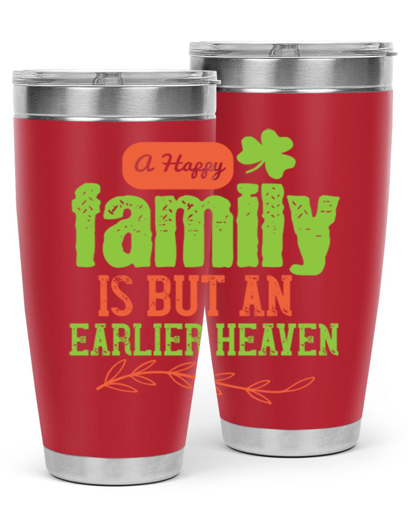 A happy family is but an earlier heaven Style 54#- baby- Tumbler